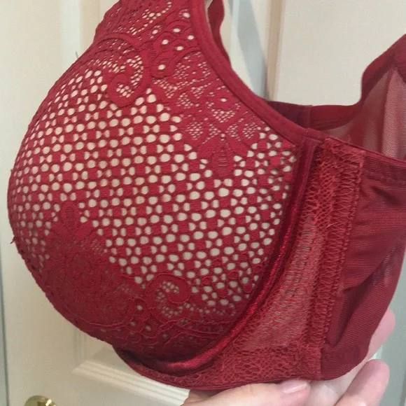 NWOT RED NET BRA❤️‍🔥 - Picture 3 of 8